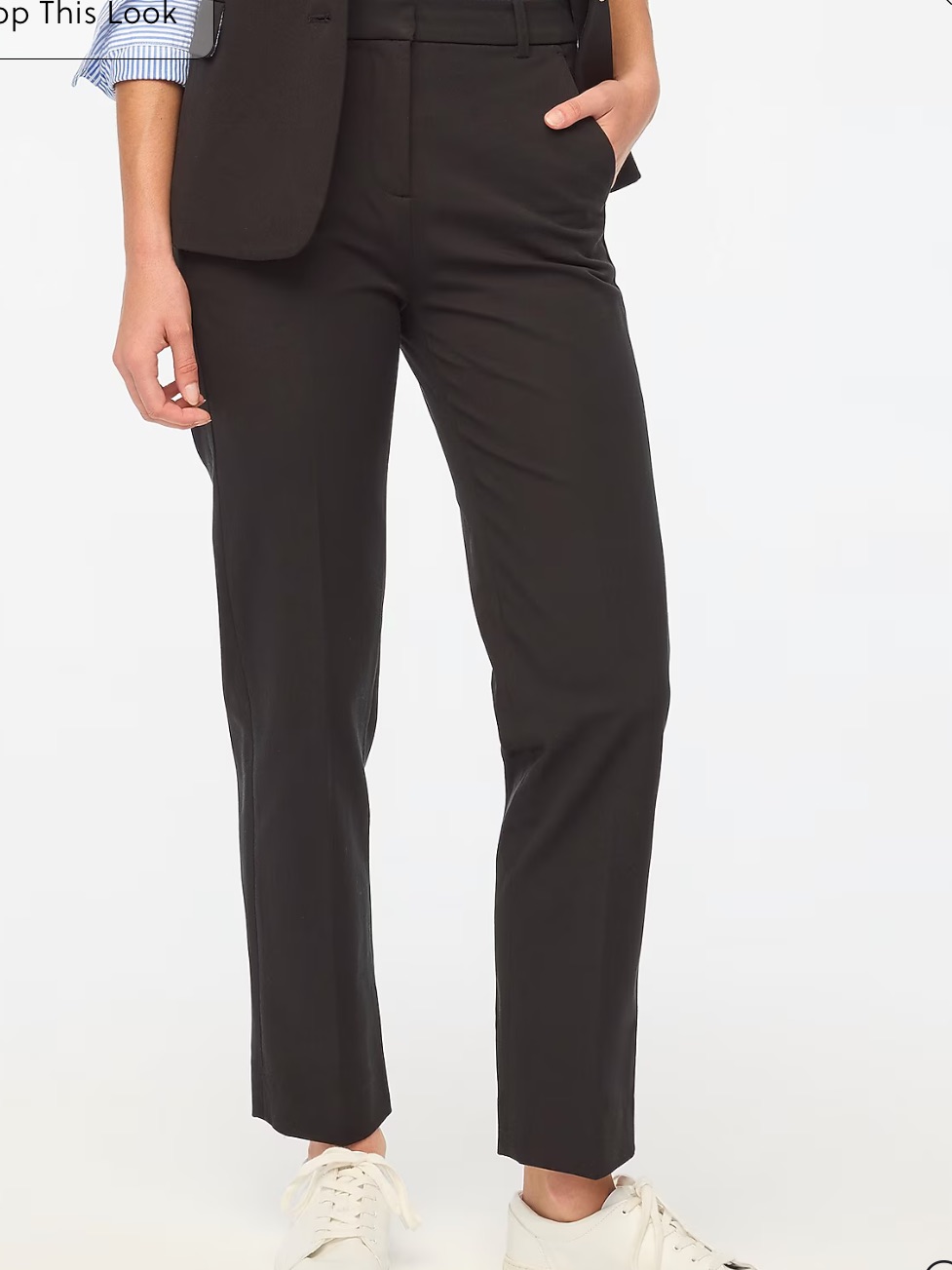J.Crew Factory Kallie Pant In Black